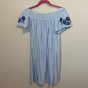 Large Hollister off the shoulder dress